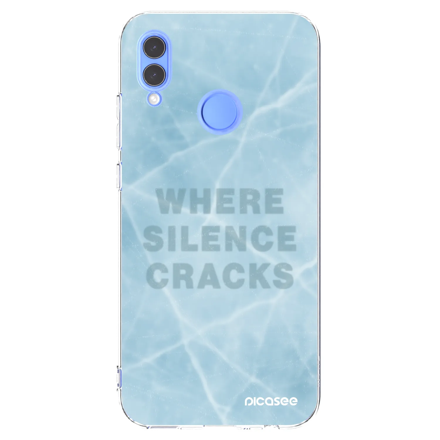 Picasee Honor 10 Lite Hülle - Transparentes Silikon - SILENCE