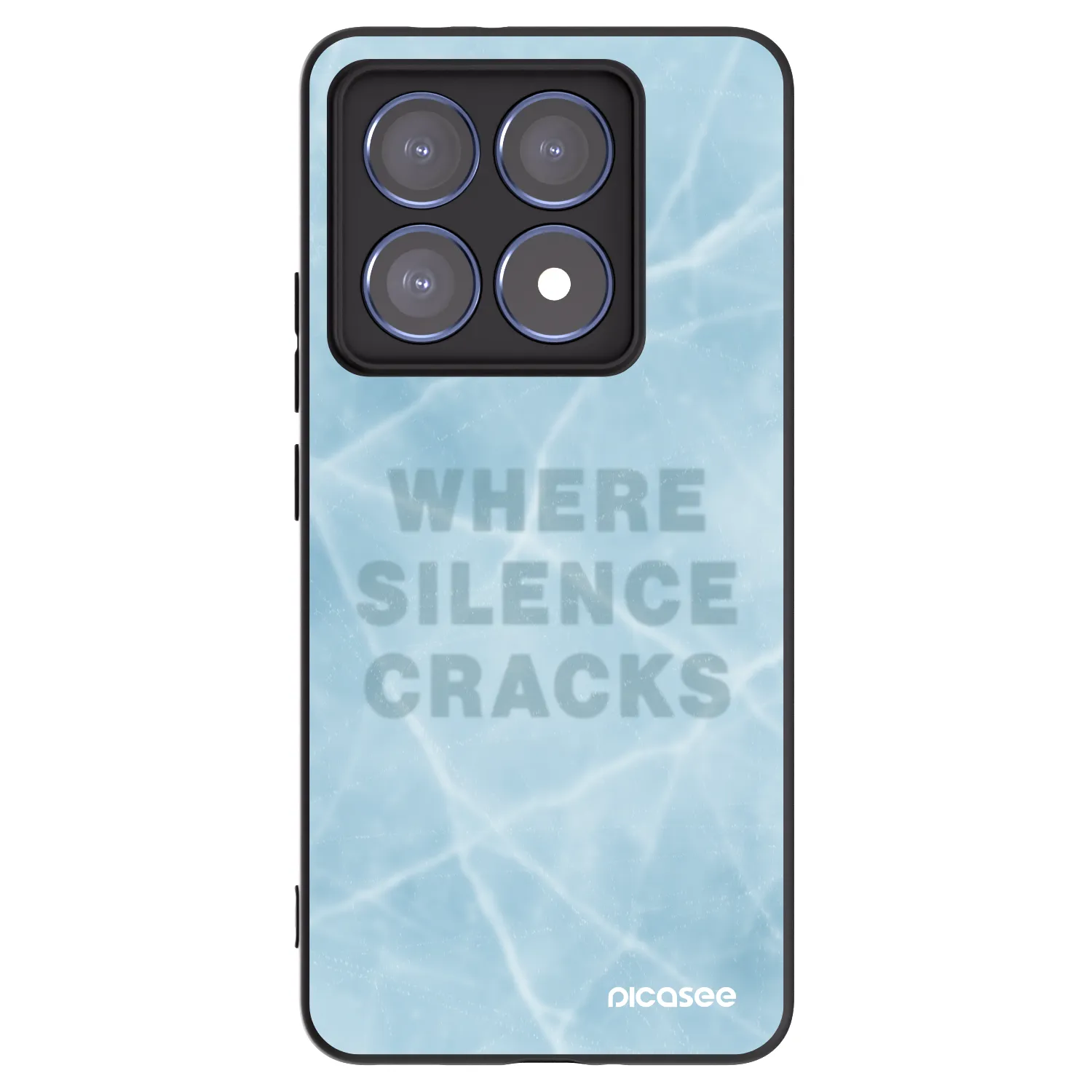 Picasee Xiaomi 14T Pro Hülle - Schwarzes Silikon - SILENCE