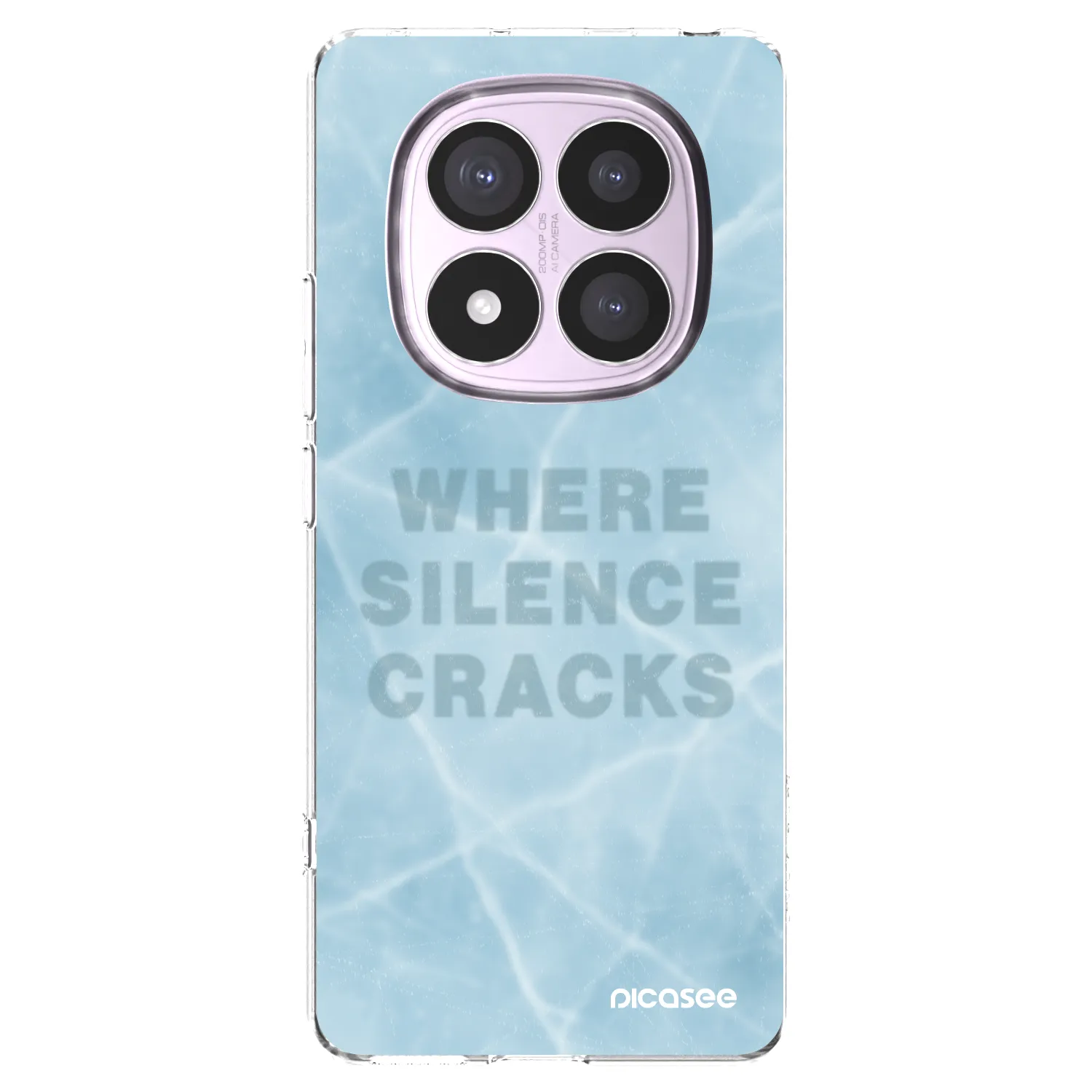 Picasee Xiaomi Redmi Note 14 Pro 5G Hülle - Transparentes Silikon - SILENCE