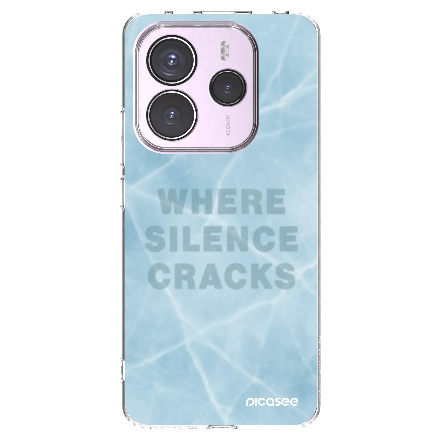 Picasee Xiaomi Redmi Note 14 5G Hülle - Transparentes Silikon - SILENCE