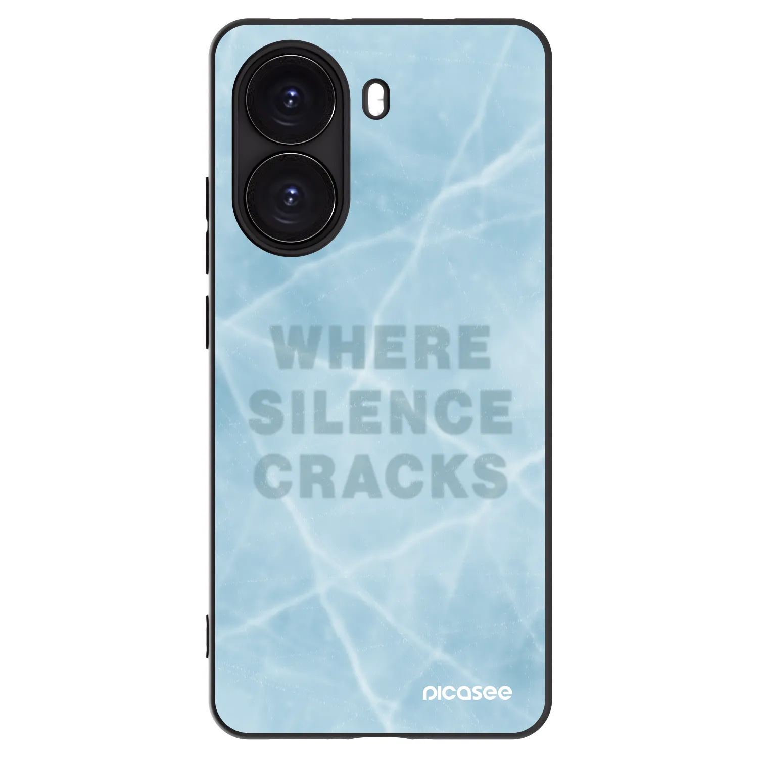 Picasee Xiaomi Poco X7 Pro 5G Hülle - Schwarzes Silikon - SILENCE