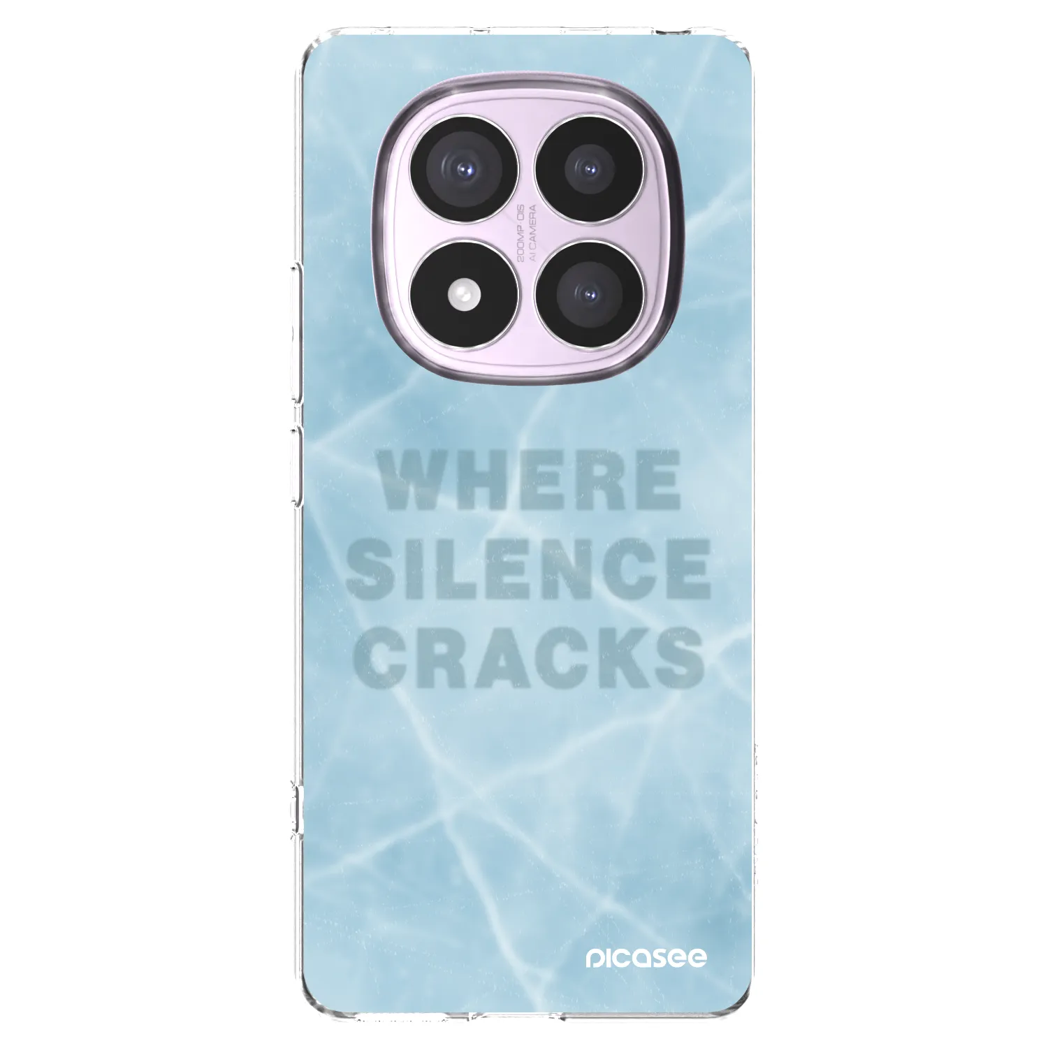 Picasee Xiaomi Redmi Note 14 Pro 4G Hülle - Transparentes Silikon - SILENCE