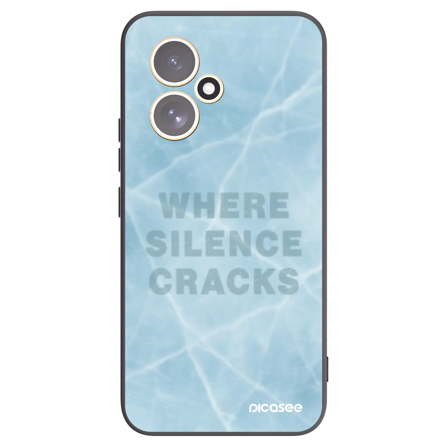 Picasee Honor 400 5G Hülle - Schwarzes Silikon - SILENCE