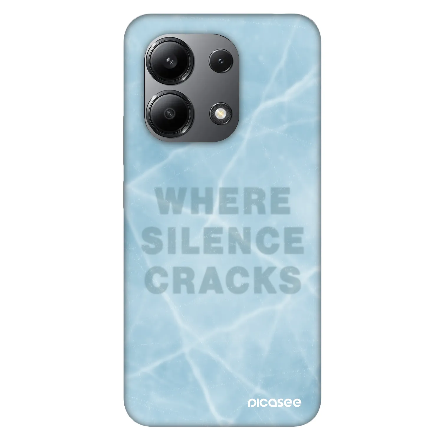 Picasee Fashion Case für Xiaomi Redmi Note 13 4G - SILENCE