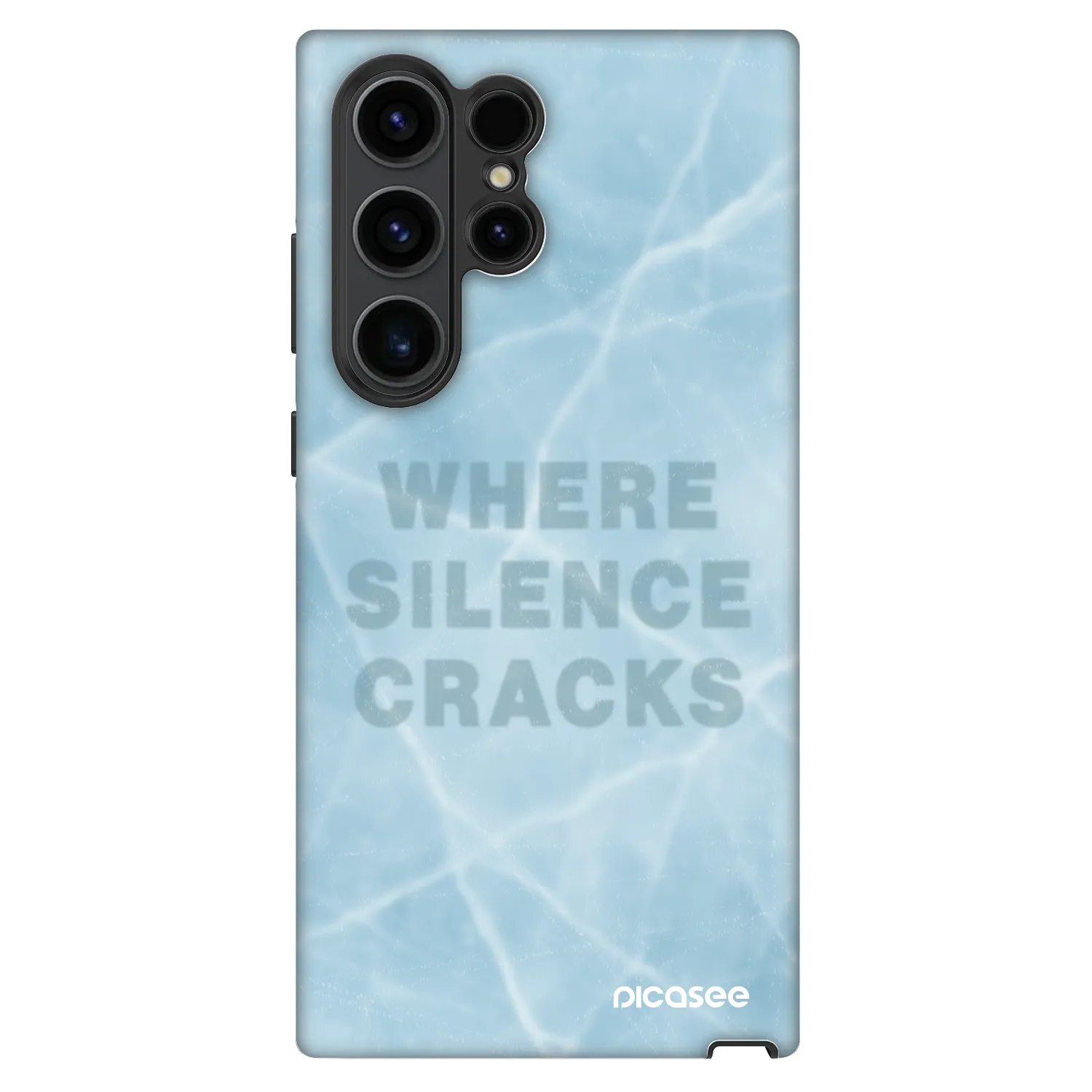 Picasee Fashion Case für Samsung Galaxy S22 Ultra 5G - SILENCE