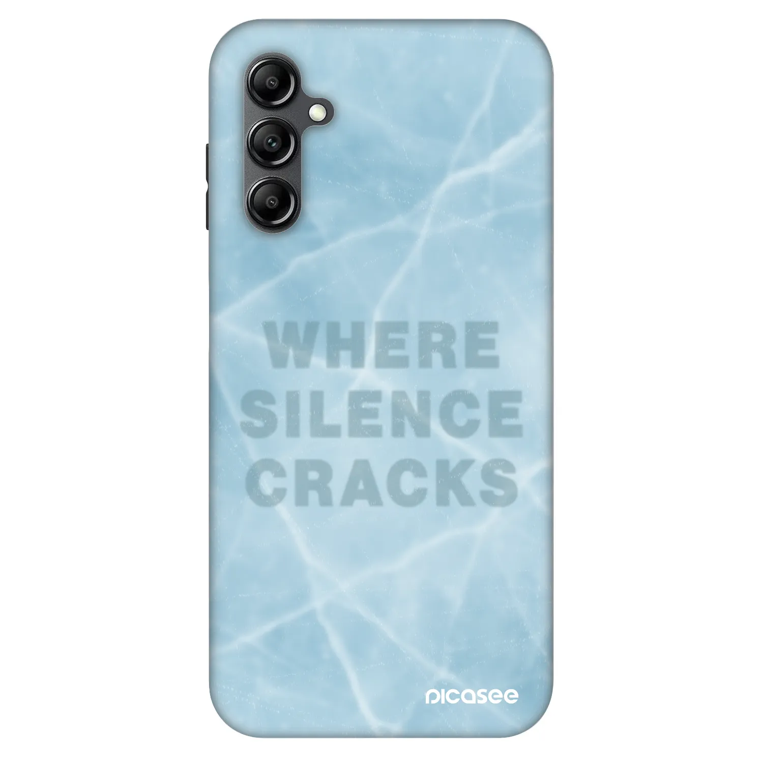 Picasee Fashion Case für Samsung Galaxy A14 4G A145R - SILENCE