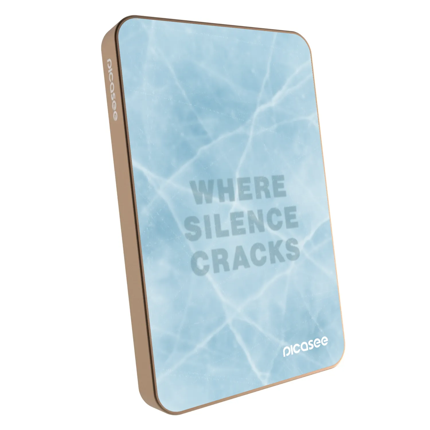 Picasee Powerbank mit MagSafe 5 000 mAh Golden - SILENCE