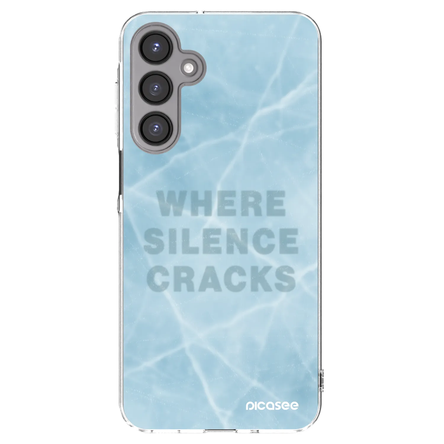 Picasee Samsung Galaxy A16 4G Hülle - Transparentes Silikon - SILENCE