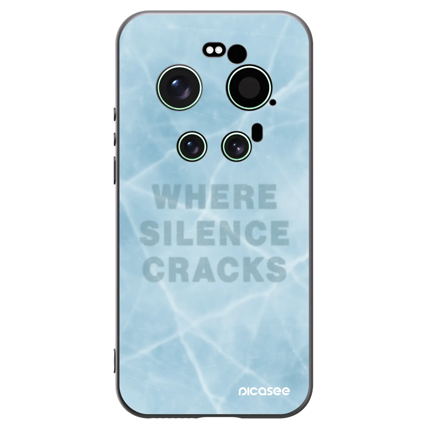 Picasee Xiaomi 17 Ultra Hülle - Schwarzes Silikon - SILENCE