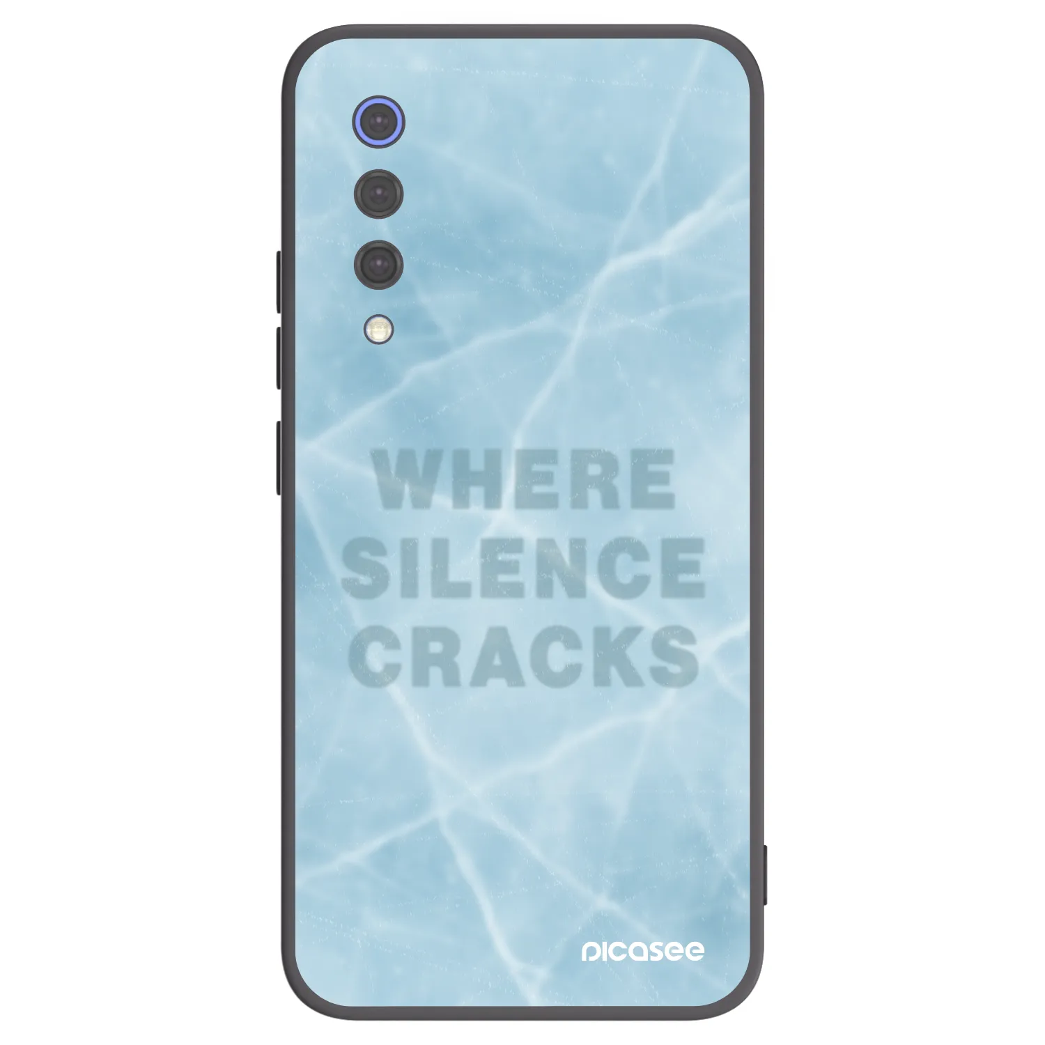 Picasee Xiaomi Mi 9 SE Hülle - Schwarzes Silikon - SILENCE