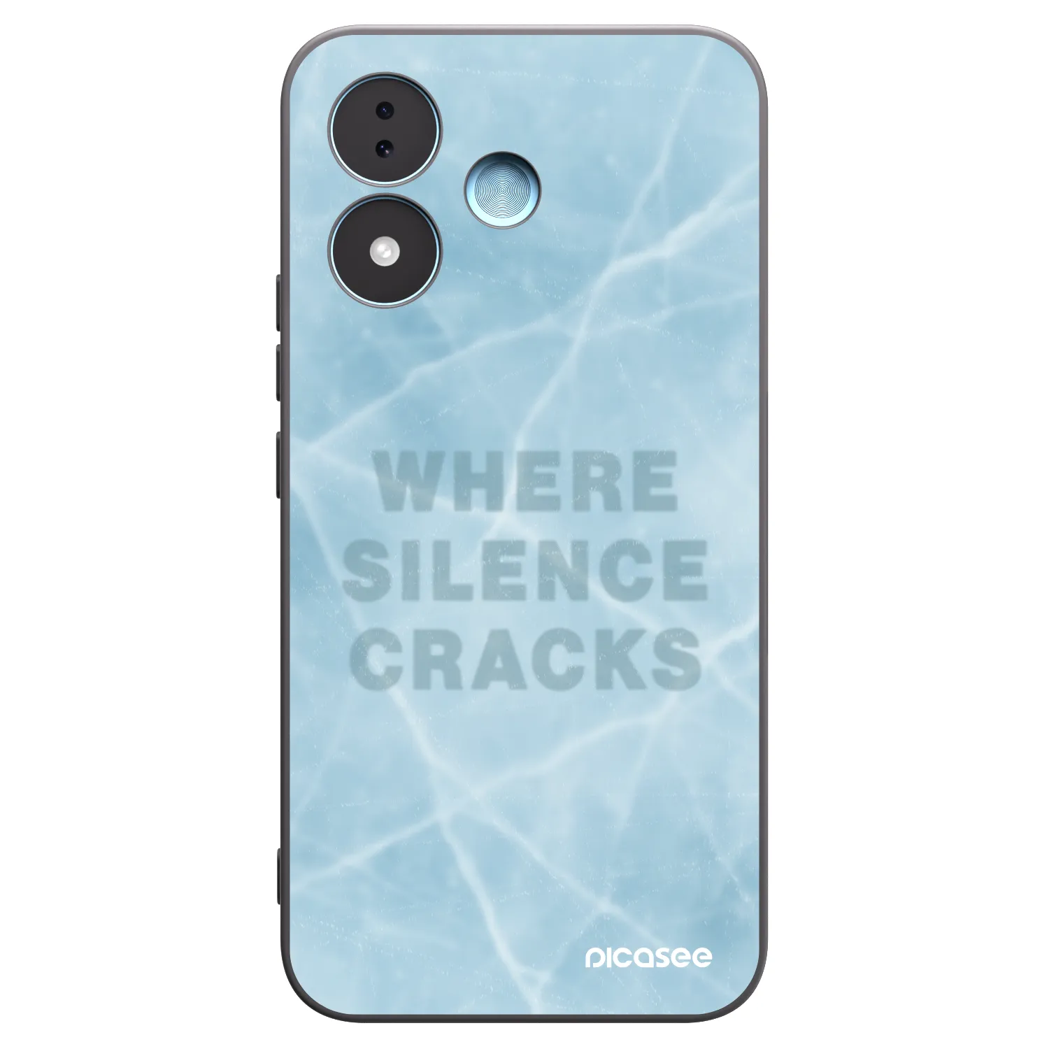 Picasee Xiaomi Redmi Note 17 5G Hülle - Schwarzes Silikon - SILENCE