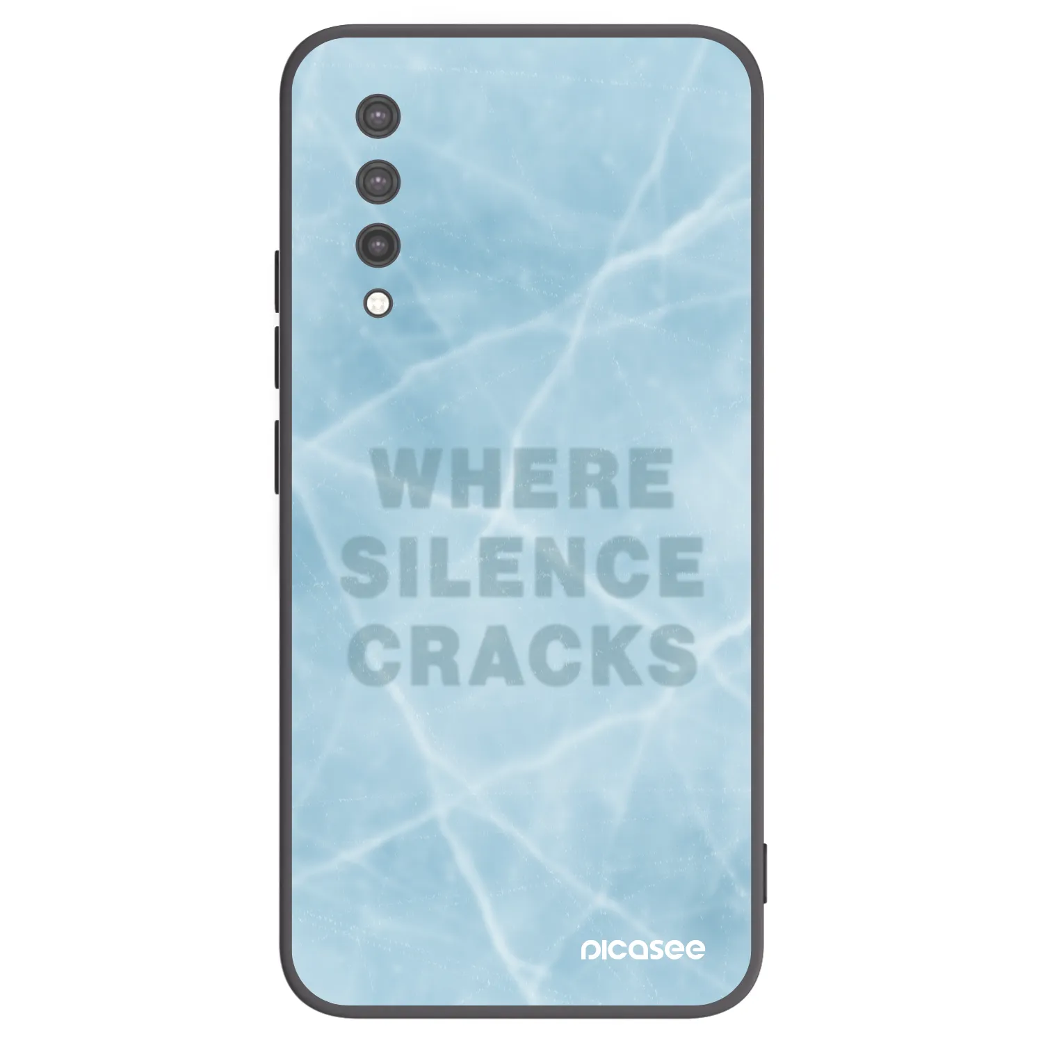 Picasee Xiaomi Mi 9 Lite Hülle - Schwarzes Silikon - SILENCE