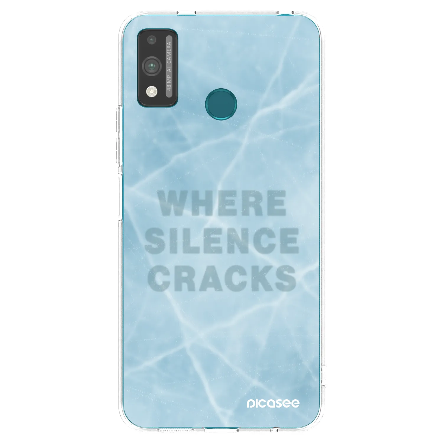 Picasee Honor 9X Lite Hülle - Transparentes Silikon - SILENCE