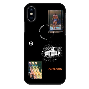 Hülle für Apple iPhone X/XS - OKTAGON - Cage Snapshot