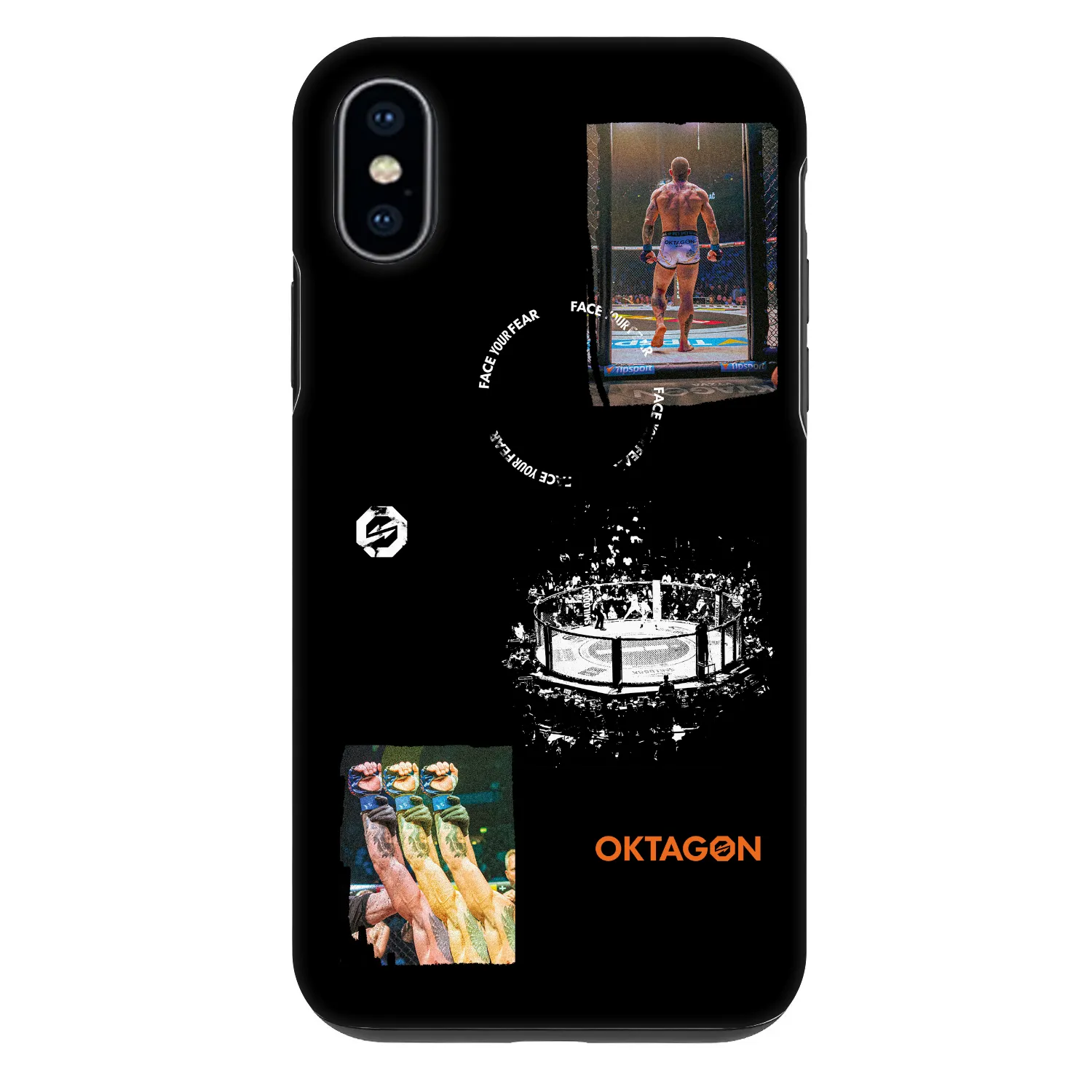 Picasee Fashion Case für Apple iPhone X/XS - OKTAGON - Cage Snapshot