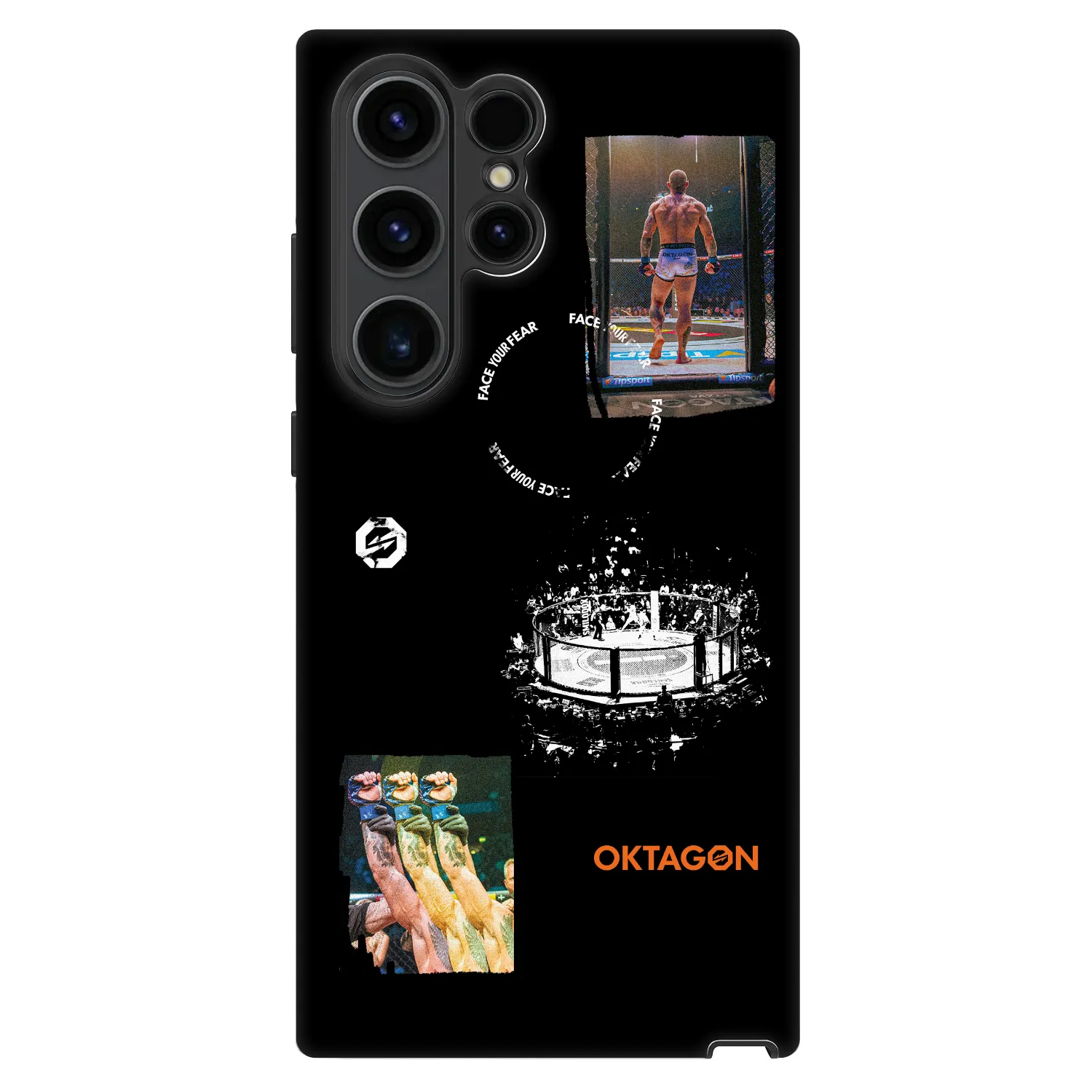 Picasee Fashion Case für Samsung Galaxy S22 Ultra 5G - OKTAGON - Cage Snapshot