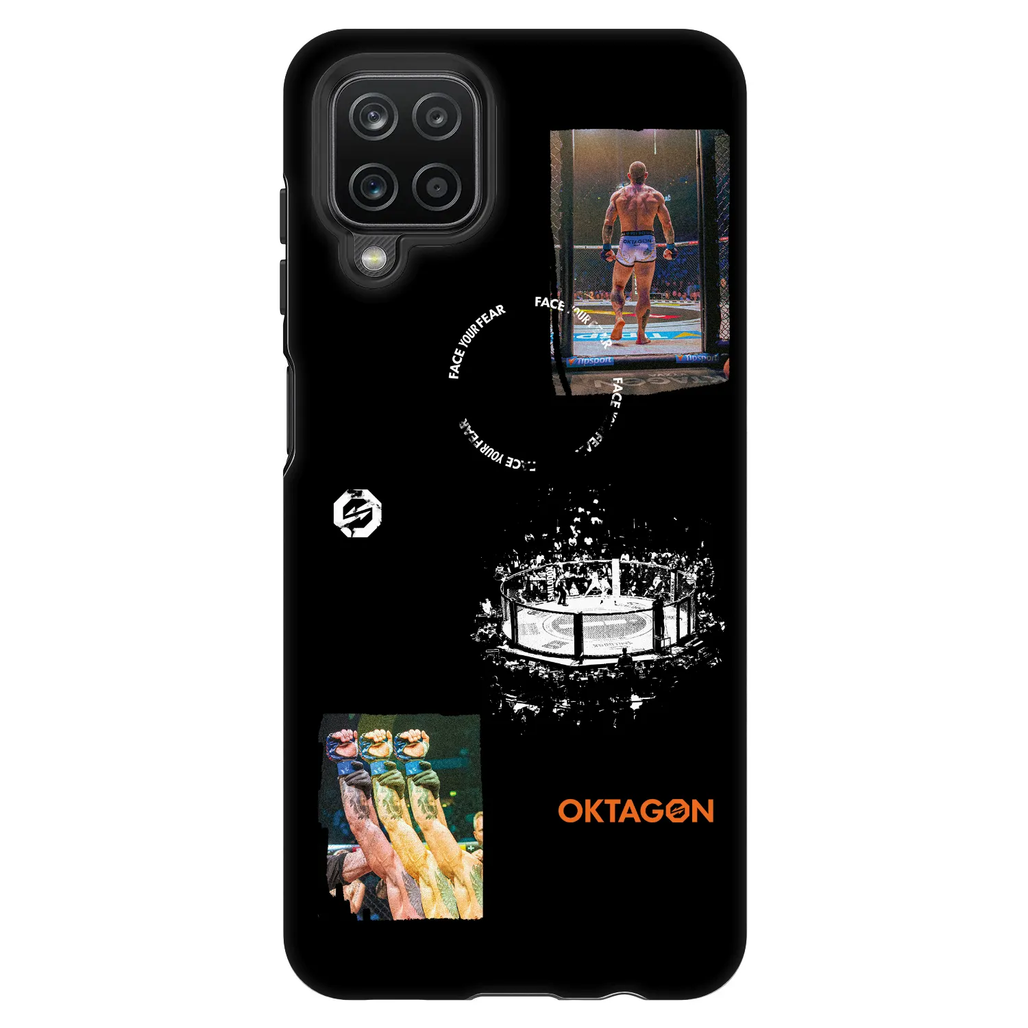Picasee Fashion Case für Samsung Galaxy A12 A125F - OKTAGON - Cage Snapshot