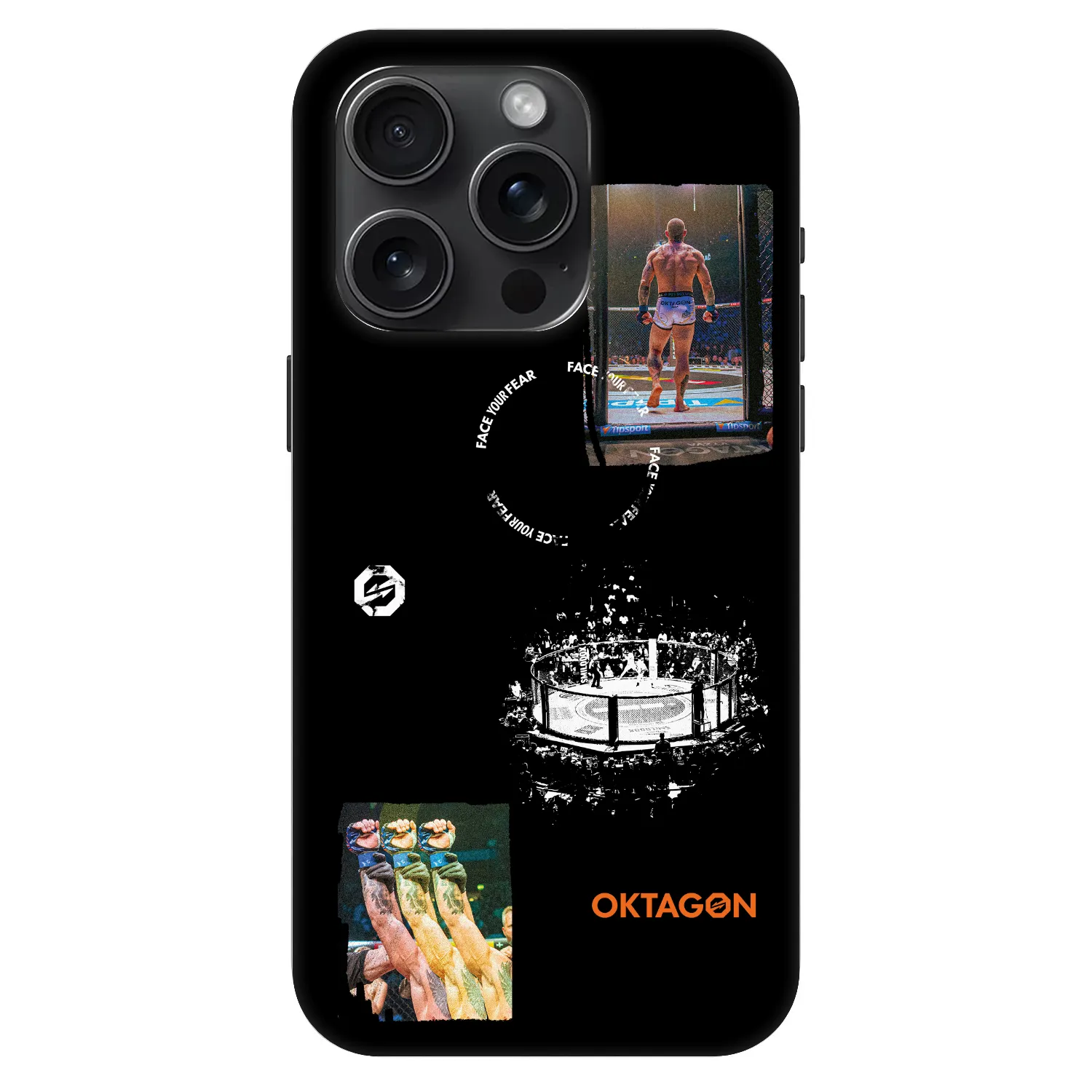 Picasee Fashion Case MagSafe für Apple iPhone 15 Pro - OKTAGON - Cage Snapshot