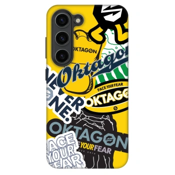 Hülle für Samsung Galaxy S23 5G - OKTAGON - Logo Archive