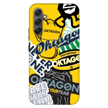 Hülle für Samsung Galaxy A34 5G A346B - OKTAGON - Logo Archive