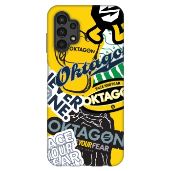 Hülle für Samsung Galaxy A13 4G A135 - OKTAGON - Logo Archive