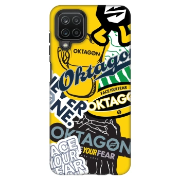 Hülle für Samsung Galaxy A12 A125F - OKTAGON - Logo Archive