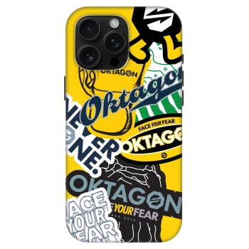 Hülle für Apple iPhone 16 Pro Max - OKTAGON - Logo Archive