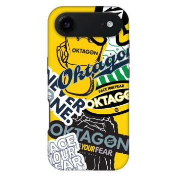 Hülle für Apple iPhone Air - OKTAGON - Logo Archive
