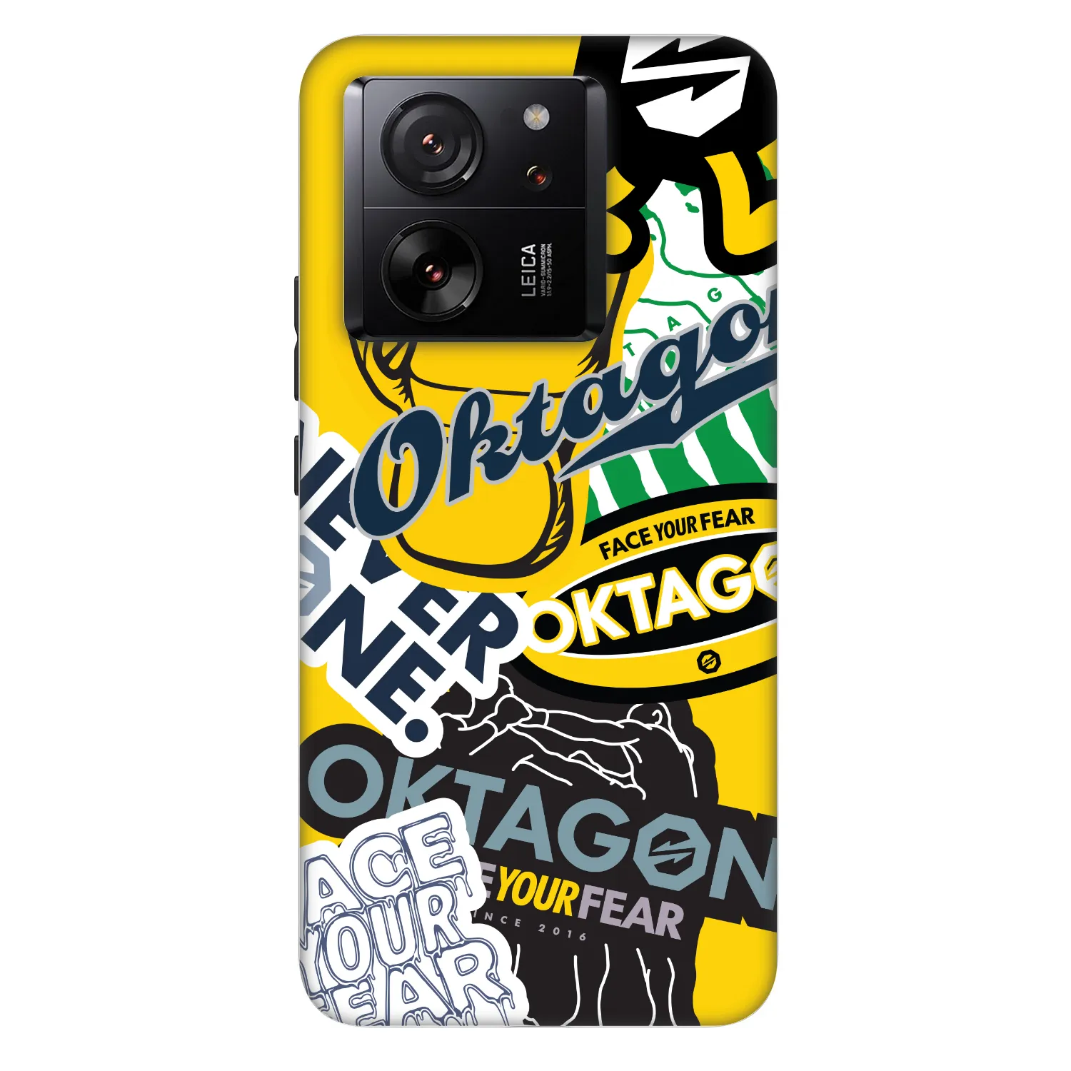 Picasee Fashion Case für Xiaomi 13T Pro - OKTAGON - Logo Archive