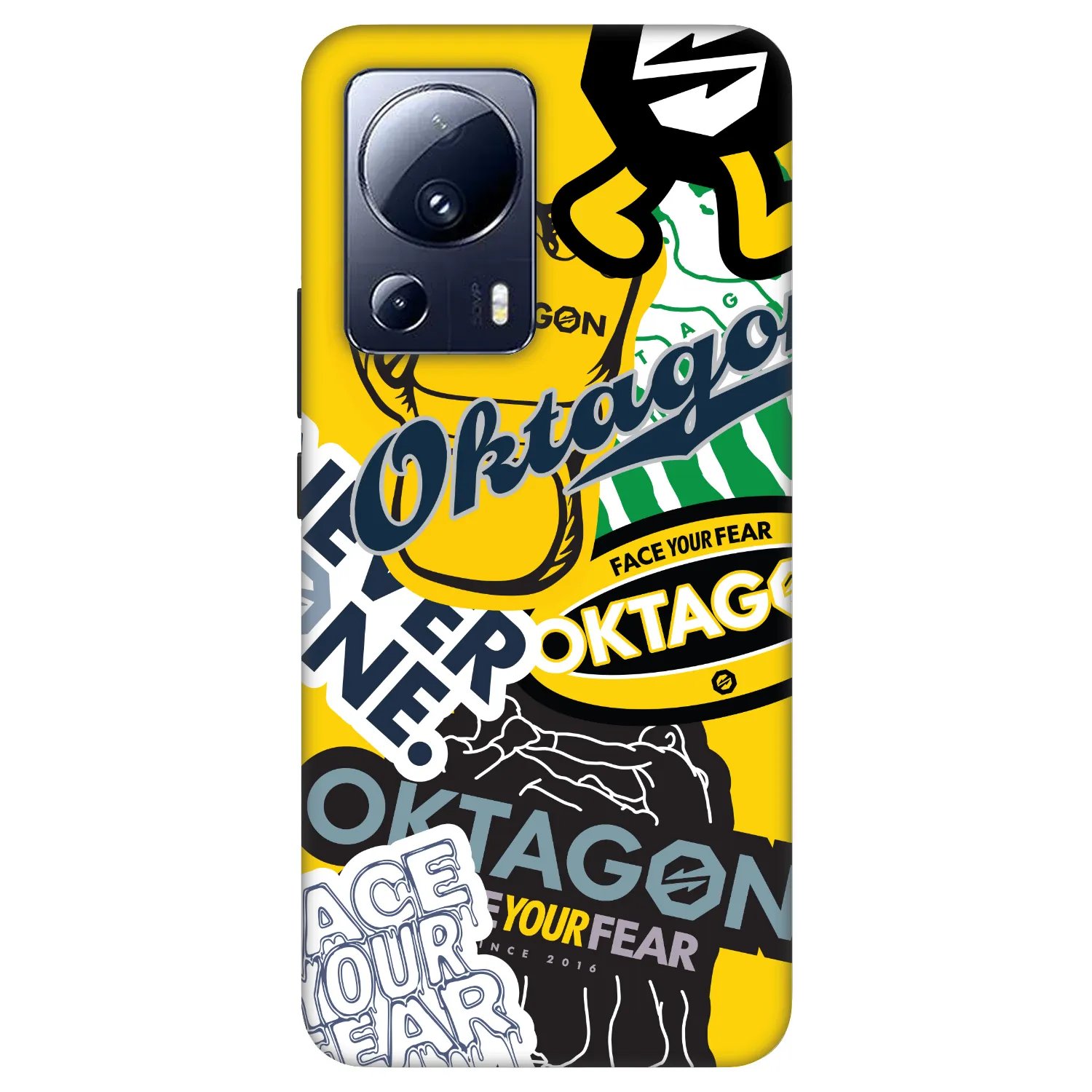 Picasee Fashion Case für Xiaomi 13 Lite - OKTAGON - Logo Archive