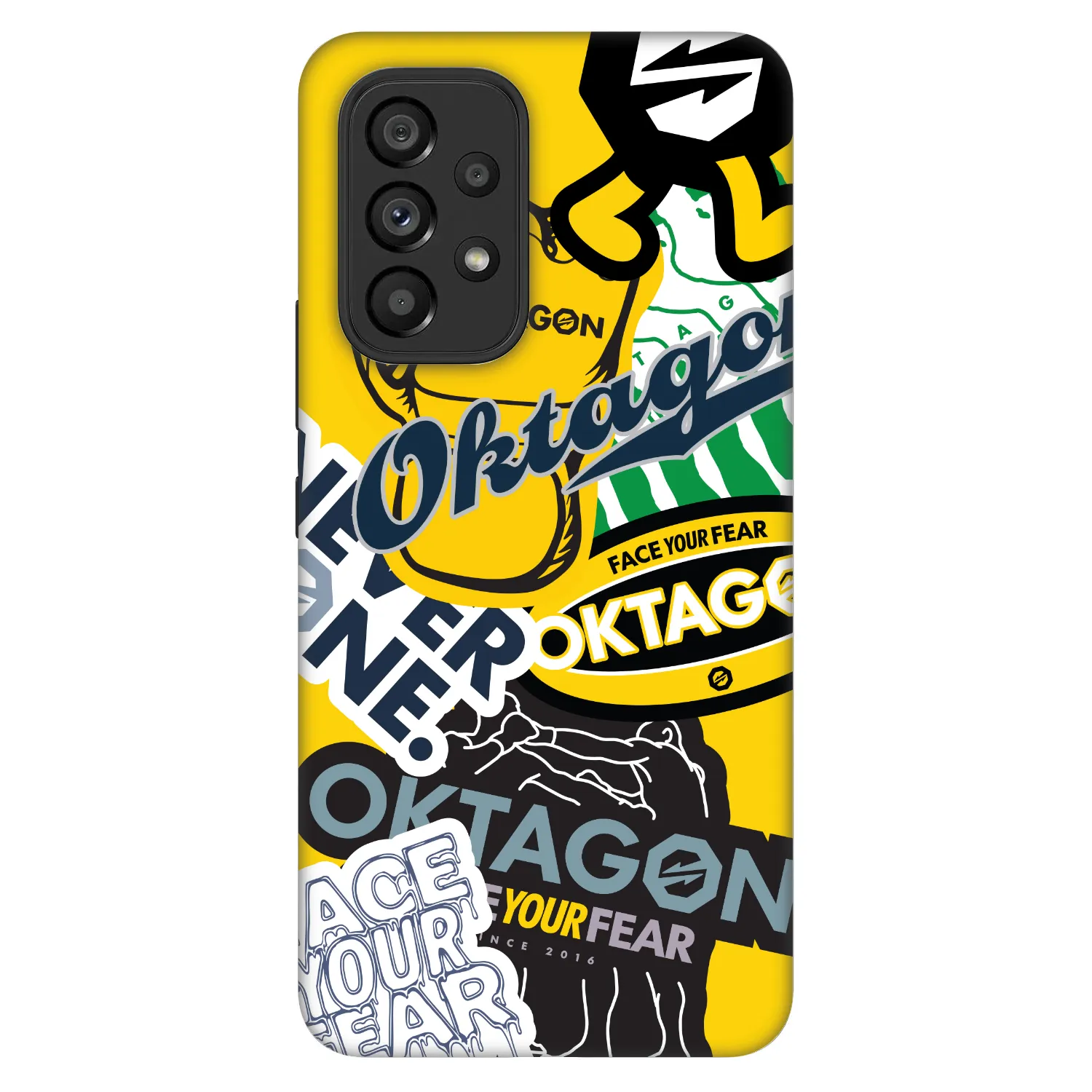 Picasee Fashion Case für Samsung Galaxy A53 5G A536 - OKTAGON - Logo Archive