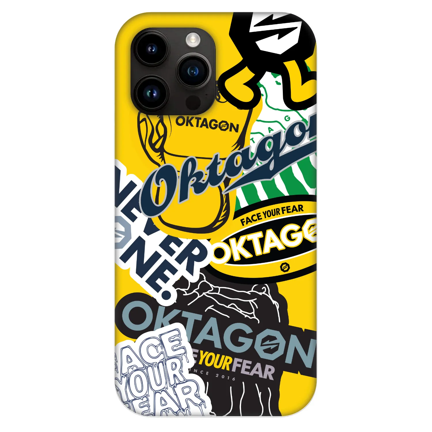 Picasee Fashion Case MagSafe für Apple iPhone 13 Pro Max - OKTAGON - Logo Archive