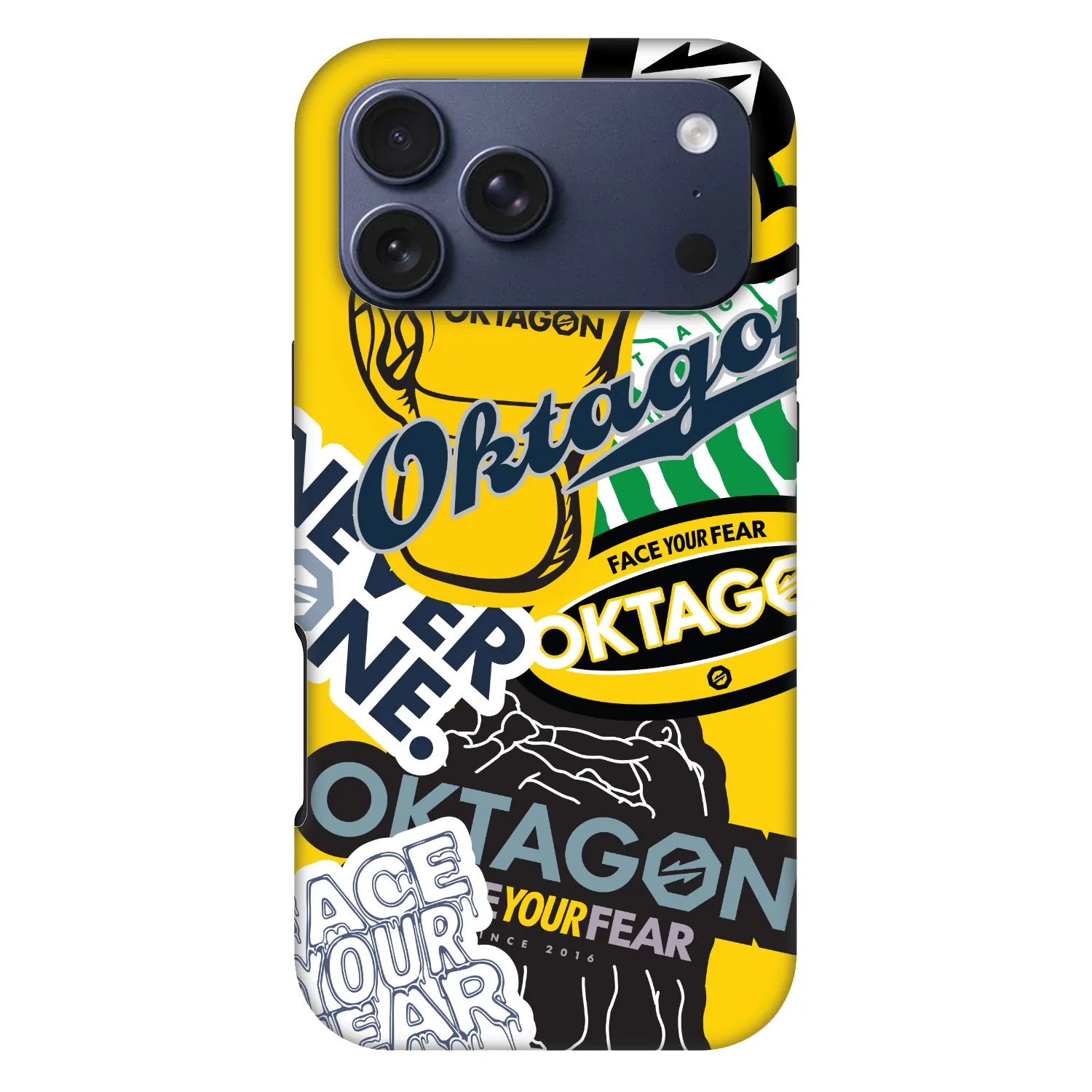Picasee Fashion Case MagSafe für Apple iPhone 17 Pro Max - OKTAGON - Logo Archive