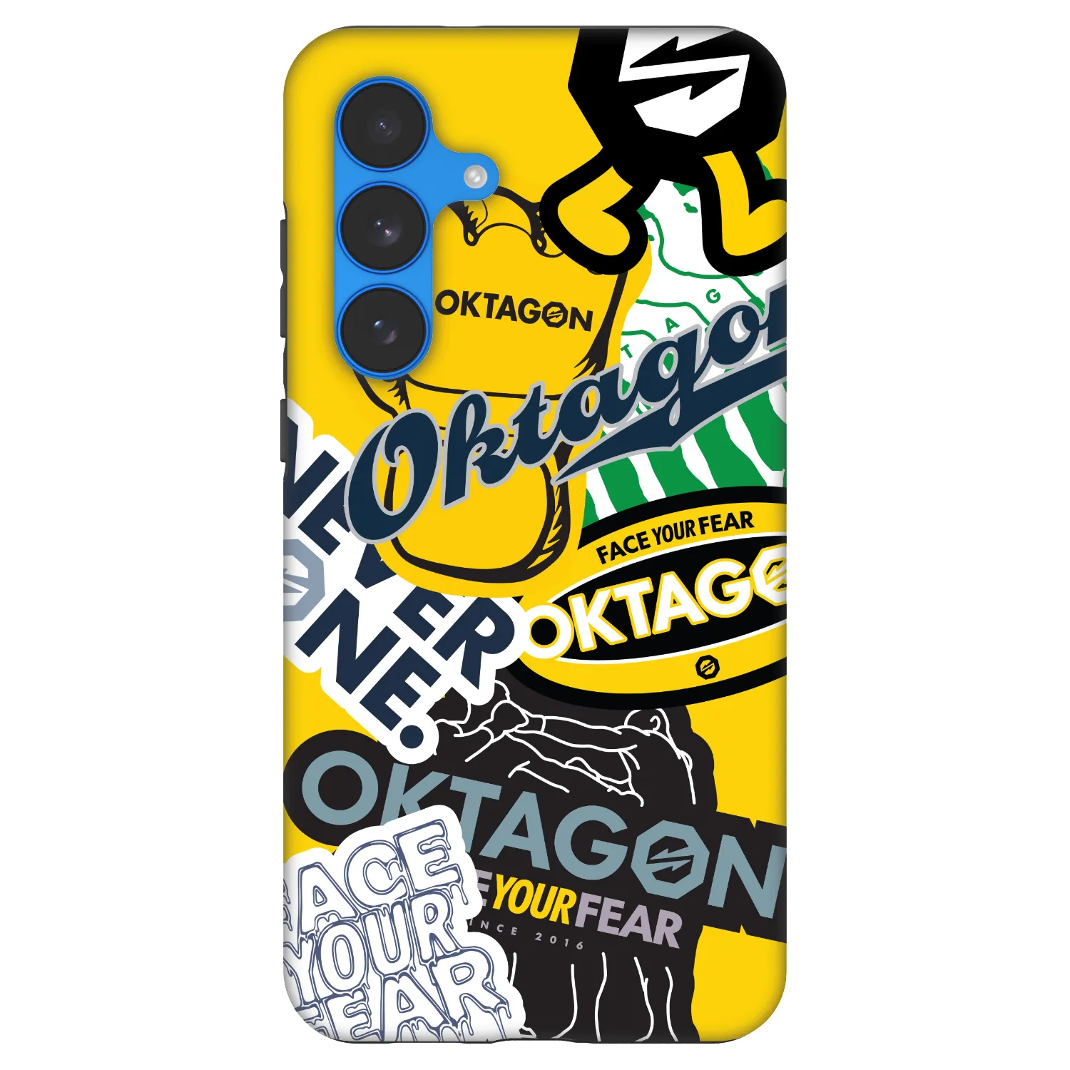 Picasee Fashion Case für Samsung Galaxy S25 FE 5G - OKTAGON - Logo Archive
