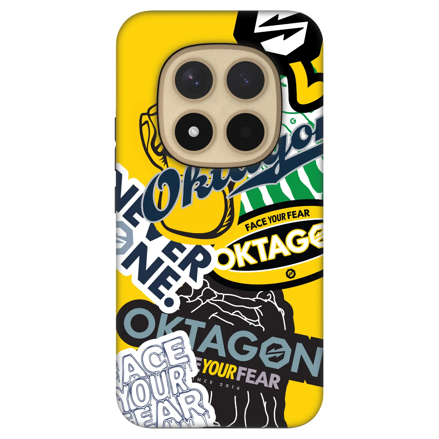 Picasee Fashion Case für Xiaomi Redmi Note 15 Pro+ - OKTAGON - Logo Archive