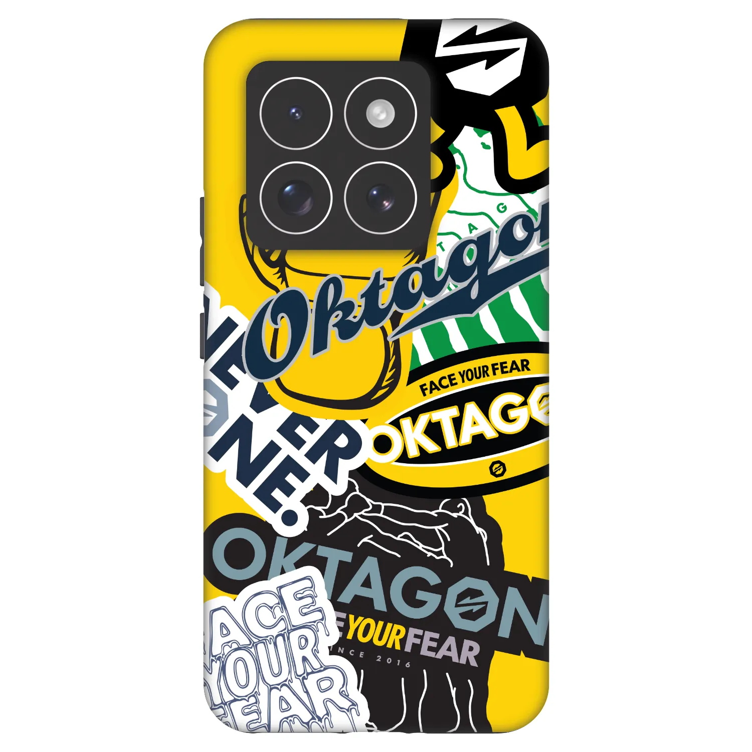 Picasee Fashion Case für Xiaomi 14 Pro - OKTAGON - Logo Archive