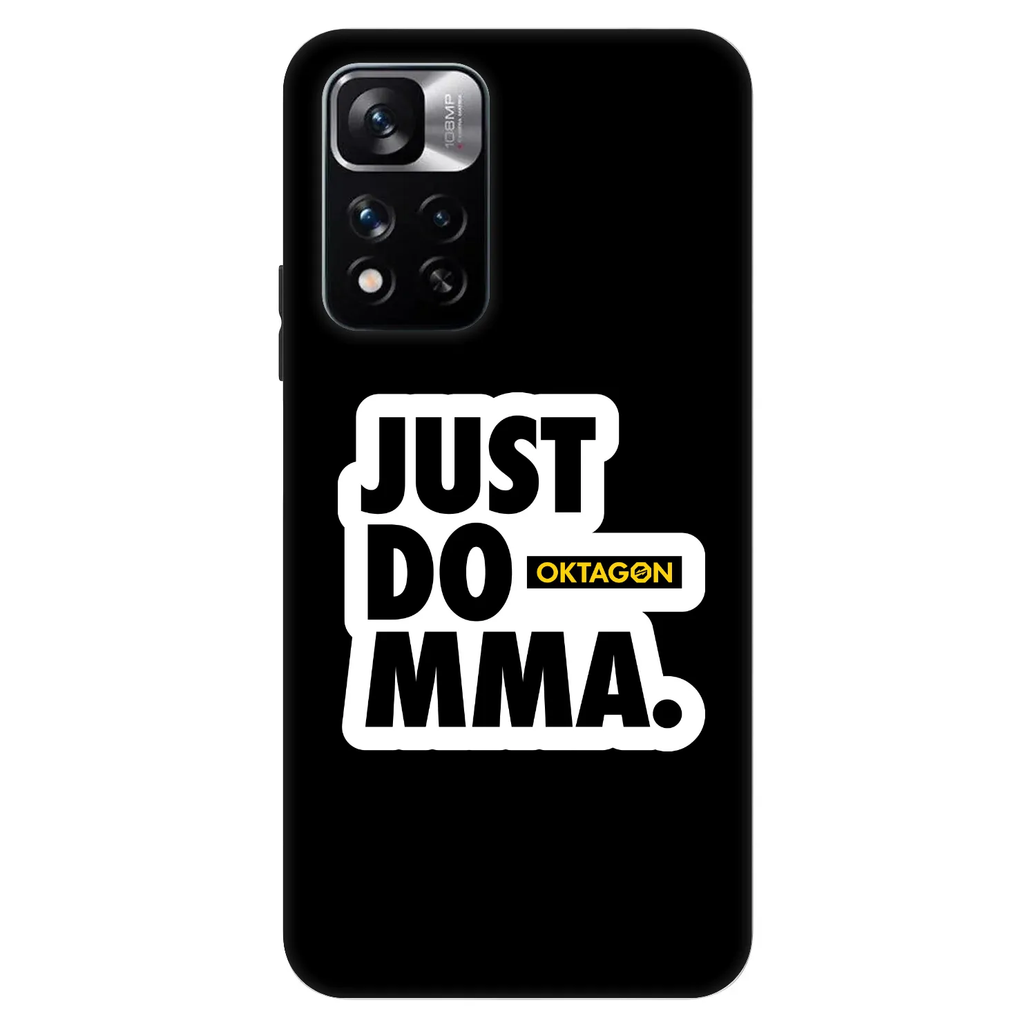 Picasee Fashion Case für Xiaomi Redmi Note 11 Pro 5G - OKTAGON - Just Do MMA