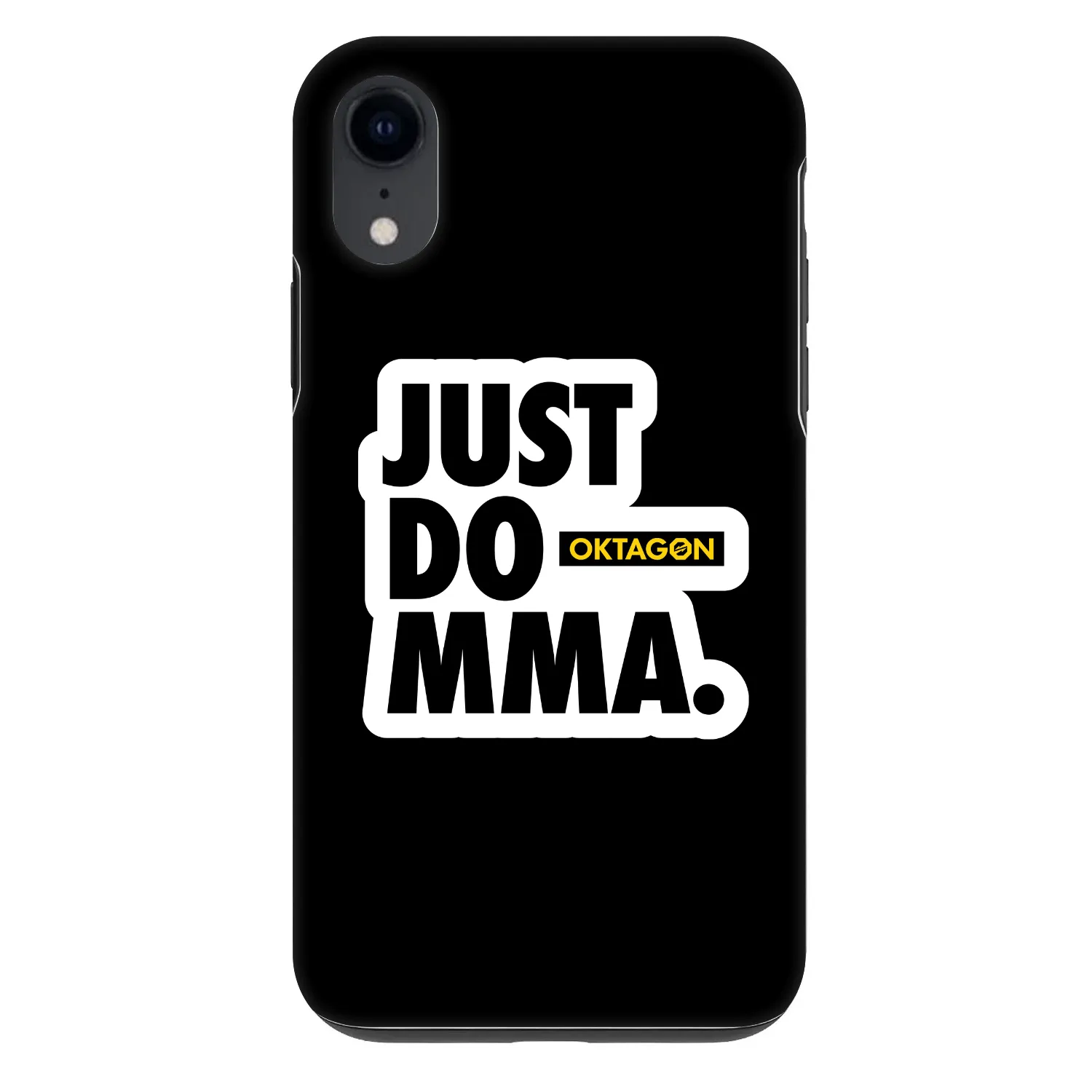 Picasee Fashion Case für Apple iPhone XR - OKTAGON - Just Do MMA