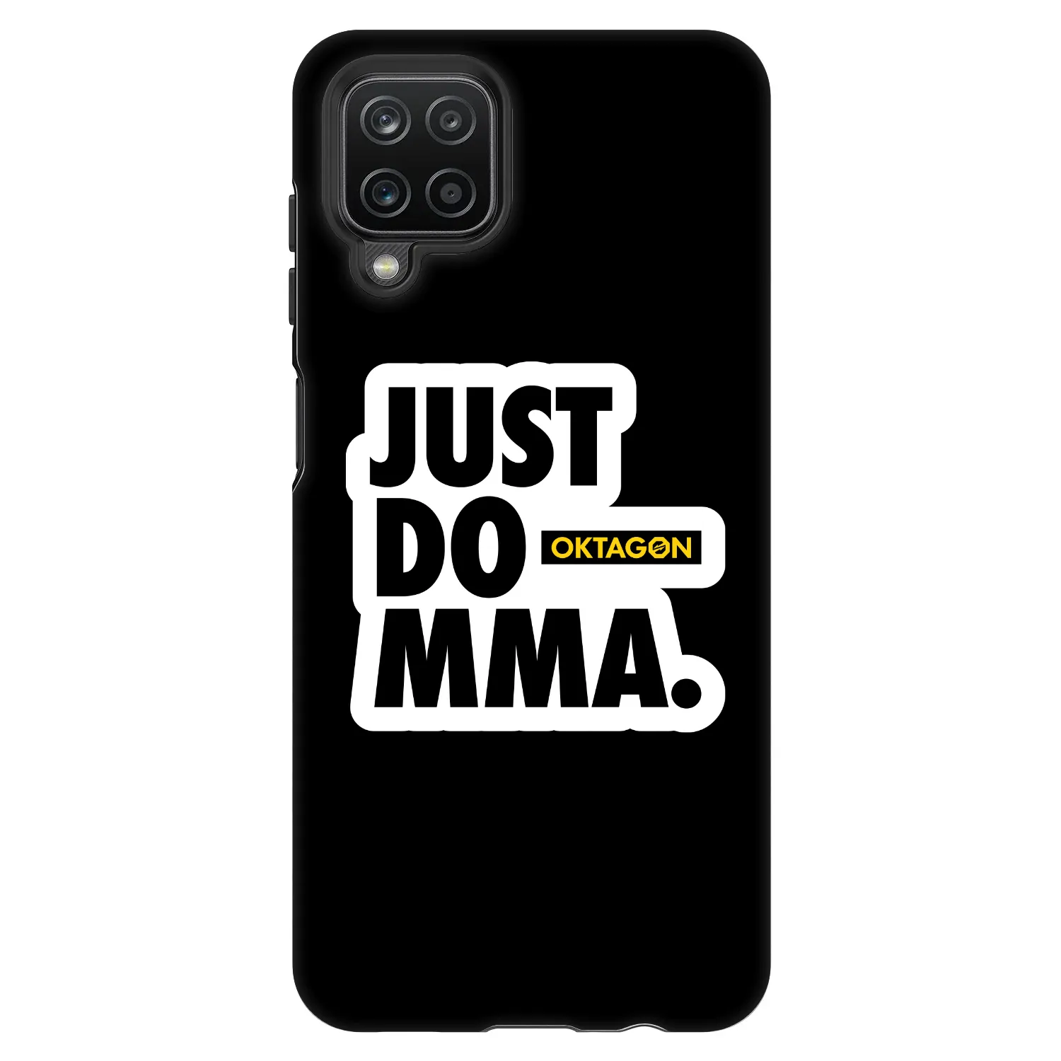 Picasee Fashion Case für Samsung Galaxy A12 A125F - OKTAGON - Just Do MMA