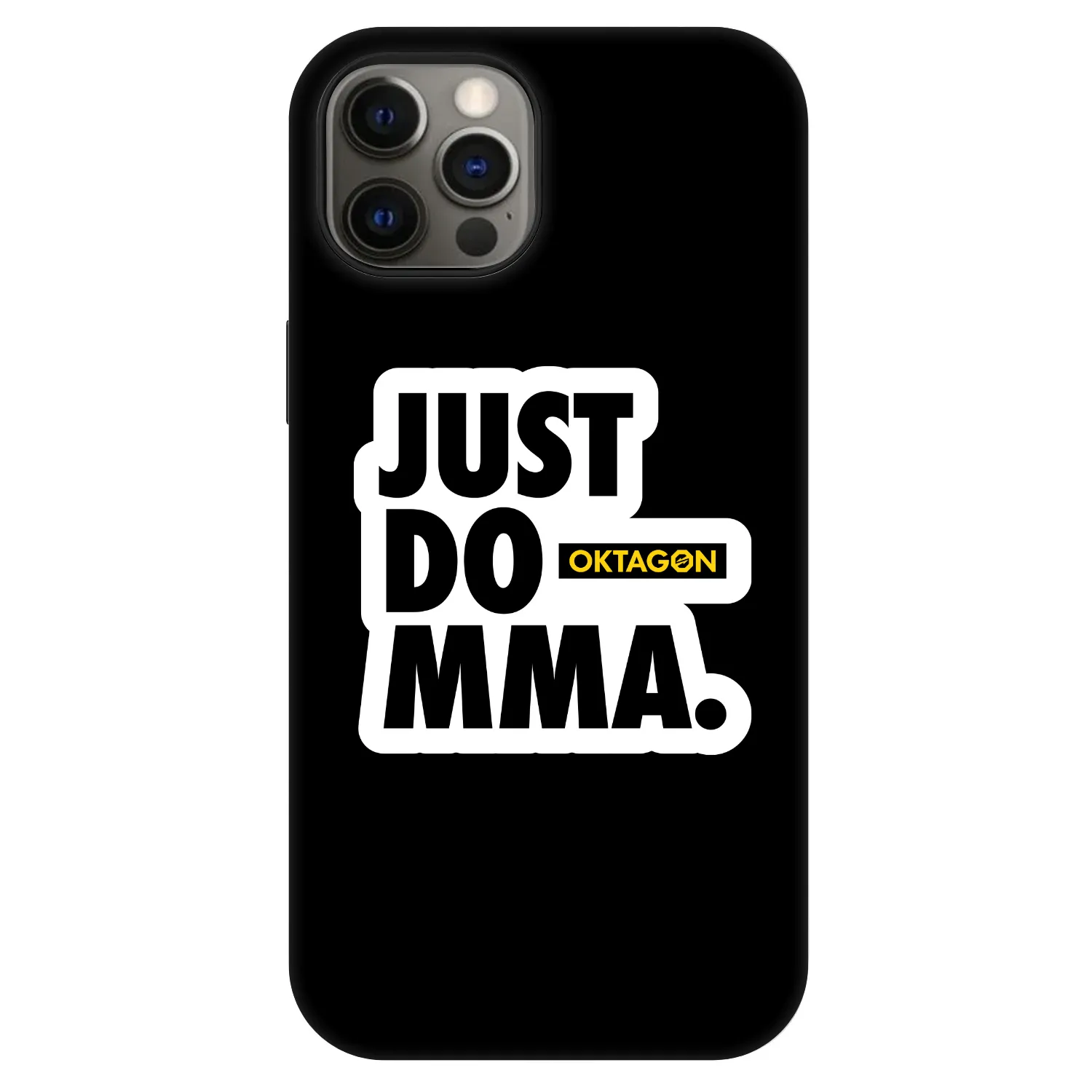 Picasee Fashion Case MagSafe für Apple iPhone 12 - OKTAGON - Just Do MMA