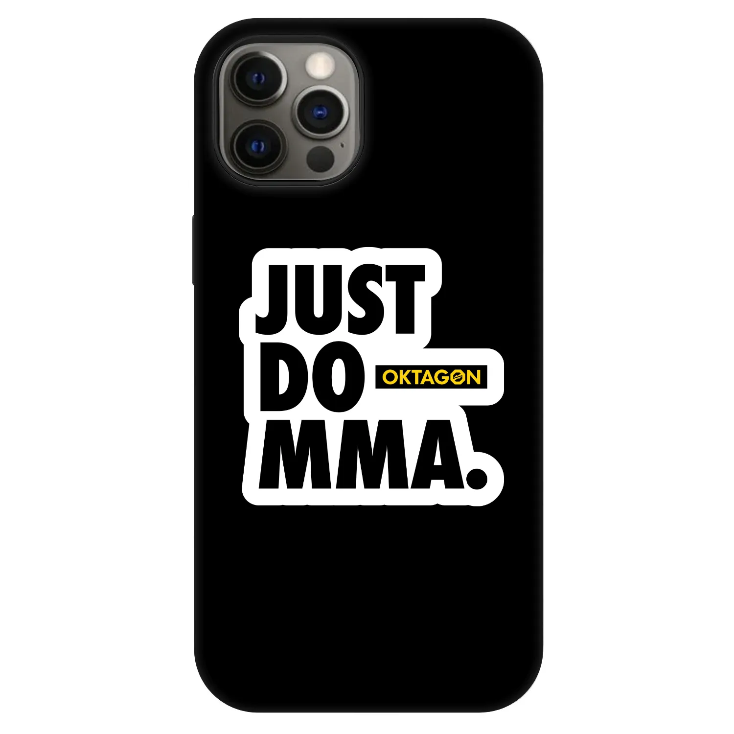 Picasee Fashion Case MagSafe für Apple iPhone 12 Pro - OKTAGON - Just Do MMA