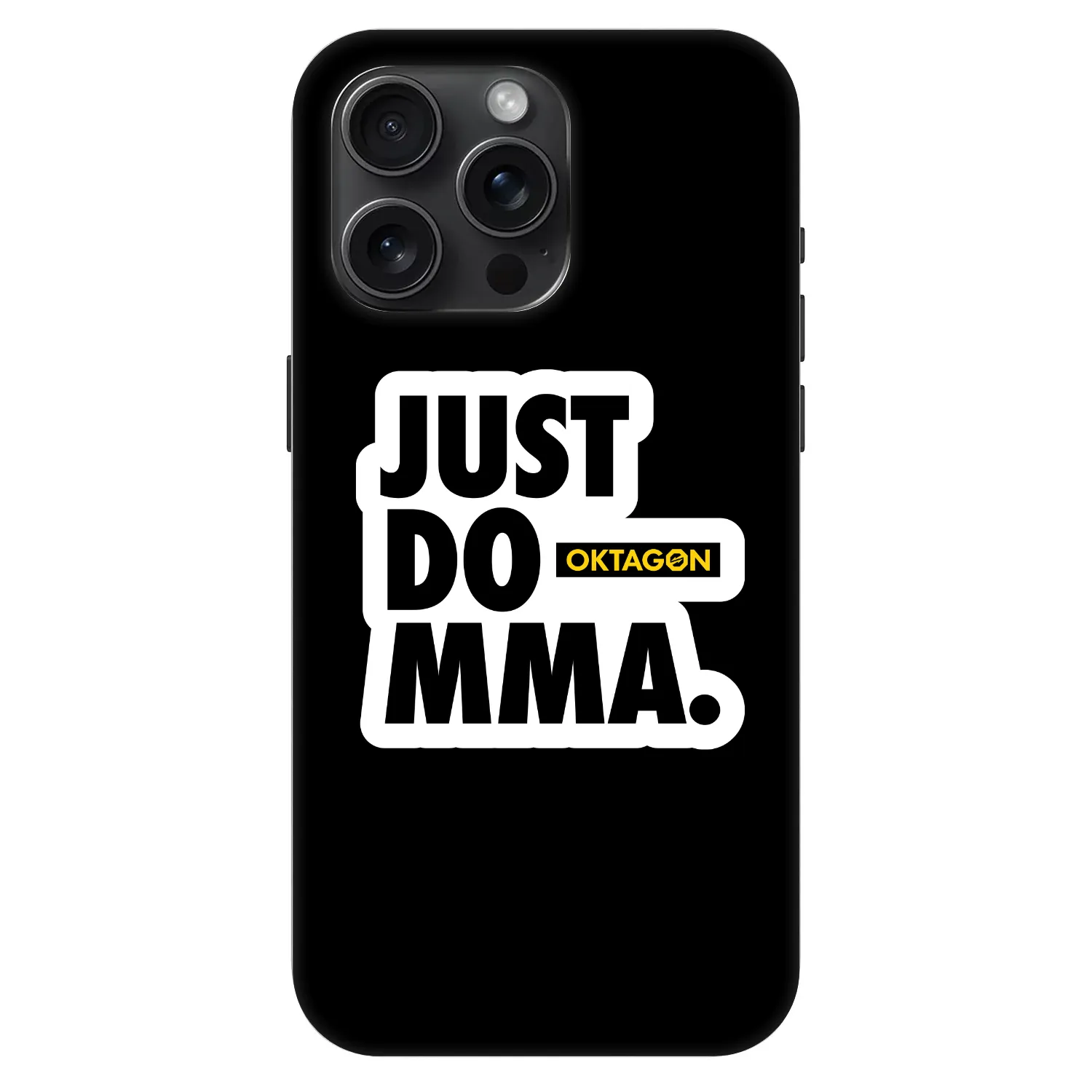 Picasee Fashion Case MagSafe für Apple iPhone 15 Pro Max - OKTAGON - Just Do MMA