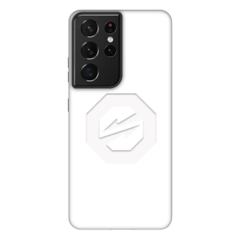 Hülle für Samsung Galaxy S21 Ultra 5G G998B - OKTAGON - Ghost Logo