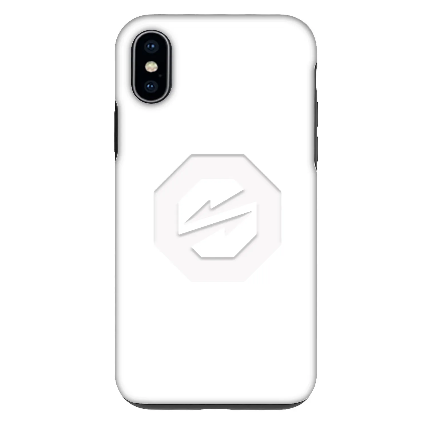 Picasee Fashion Case für Apple iPhone X/XS - OKTAGON - Ghost Logo