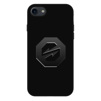 Hülle für Apple iPhone SE 2020 - OKTAGON - Stealth Logo