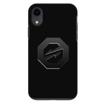 Hülle für Apple iPhone XR - OKTAGON - Stealth Logo
