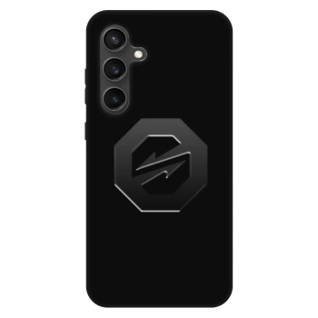 Hülle für Samsung Galaxy S24 FE S721B - OKTAGON - Stealth Logo