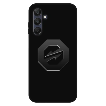 Hülle für Samsung Galaxy A25 A256B 5G - OKTAGON - Stealth Logo