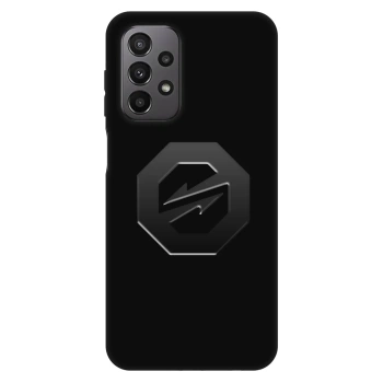 Hülle für Samsung Galaxy A23 A235F 4G - OKTAGON - Stealth Logo