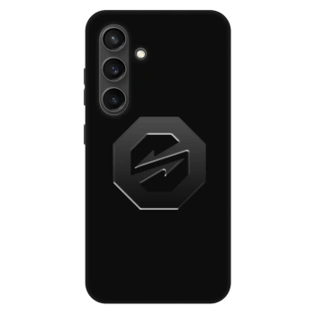 Hülle für Samsung Galaxy S24 S921B 5G - OKTAGON - Stealth Logo